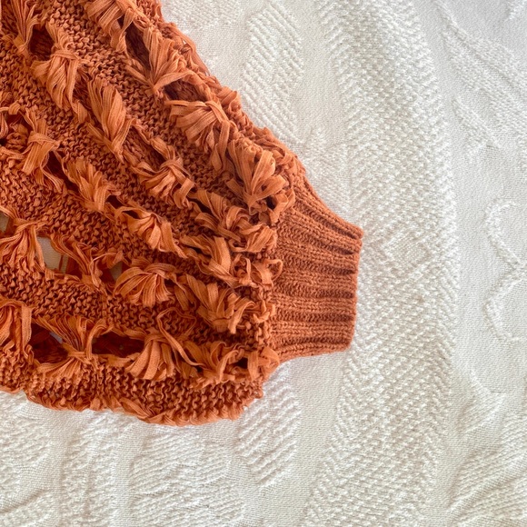 🍁 Like-New Crochet Fall Sweater - Picture 6 of 7